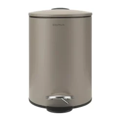 Cubo de pedal Tubo 3 L, Taupe