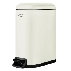 Cubo de pedal Walther 10 L, Off White