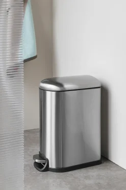 Cubo de pedal Walther 10 L, Steel