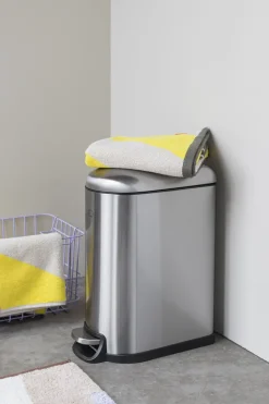 Cubo de pedal Walther 10 L, Steel