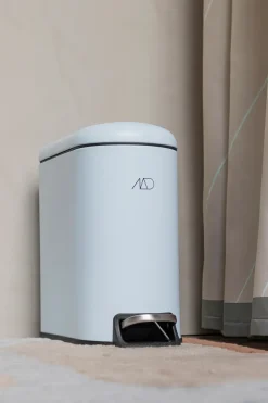 Cubo pedal Mini-Walther 5 L, Light blue