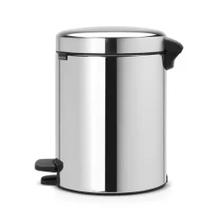 Cubo pedal newIcon 5L, Brilliant steel