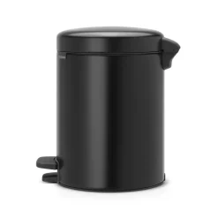 Cubo pedal newIcon 5L, Matt black (negro)