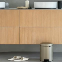 Cubo pedal newIcon 5L, Metallic Gold