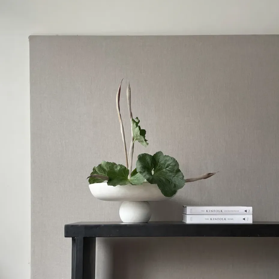 Cuenco Baburu Ø43 cm, Bone White