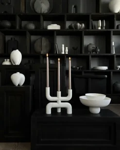 Cuenco Baburu Ø30 cm, Bone White