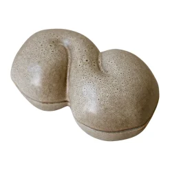 Cuenco con tapa Bun 11x18 cm, Beige