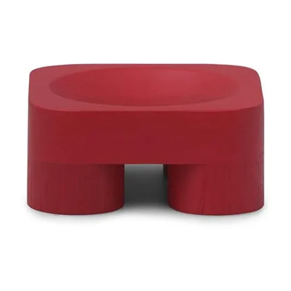 Cuenco decorativo Chub small, Bright Red
