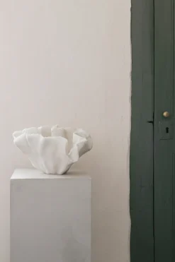 Cuenco decorativo Coral, Off-white