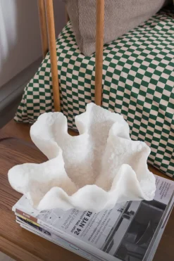 Cuenco decorativo Coral, Off-white