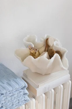 Cuenco decorativo Coral, Off-white