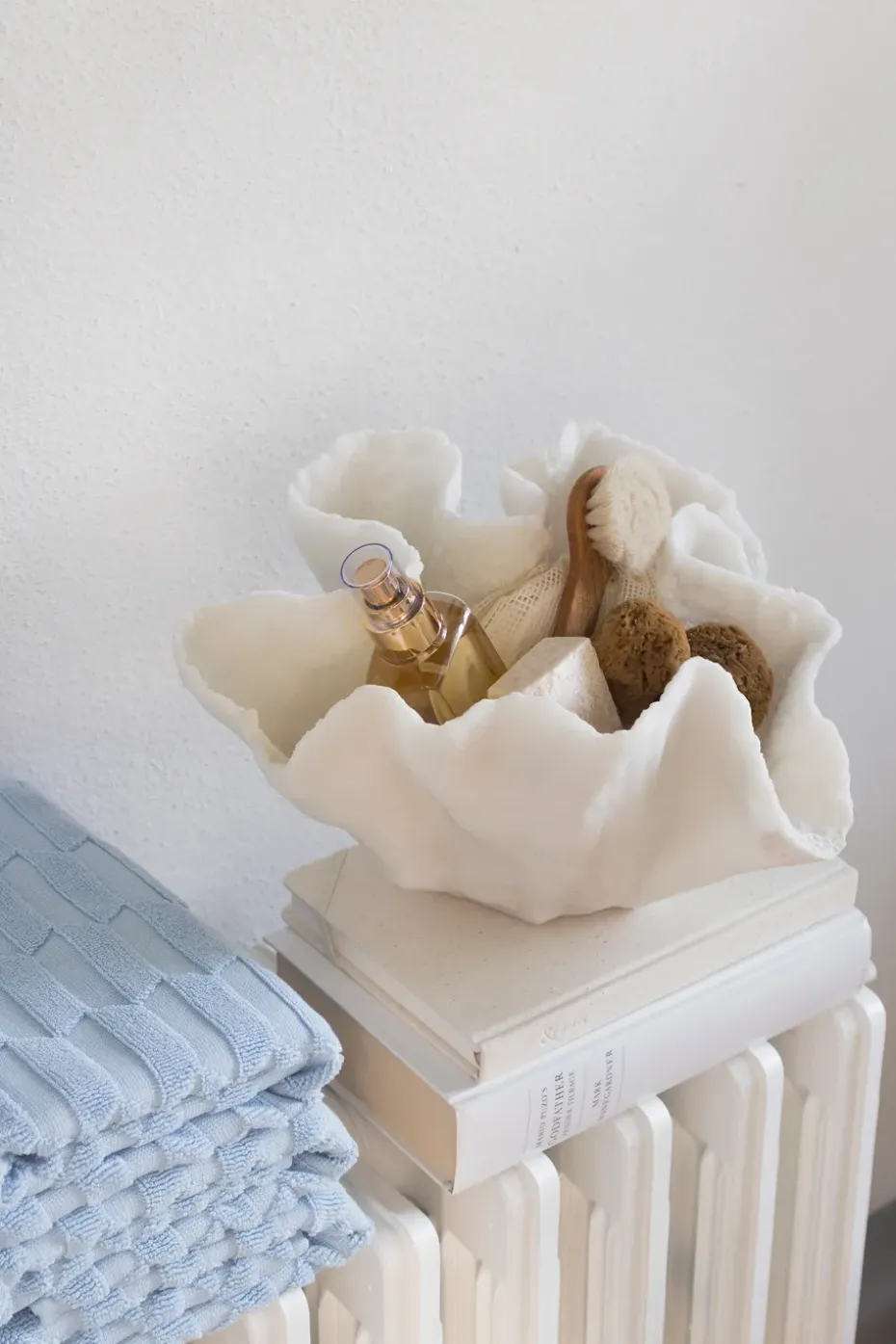 Cuenco decorativo Coral, Off-white