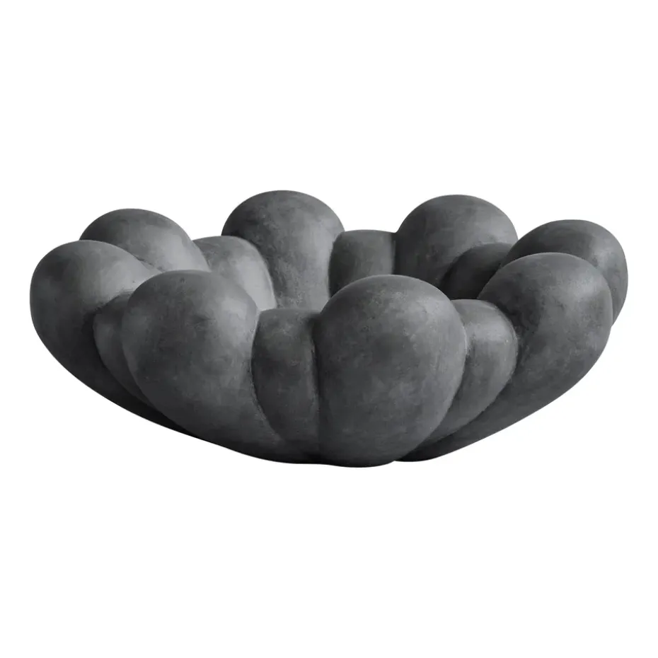 Cuenco grande Bloom tray, Gris oscuro