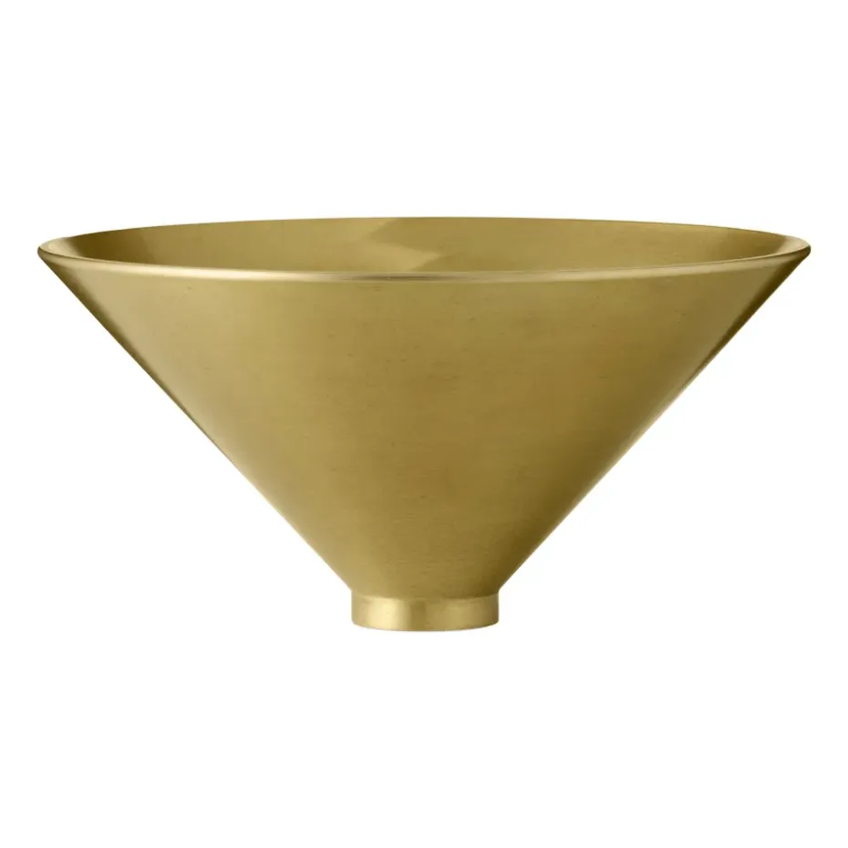 Cuenco Taper Ø26 cm, Latón