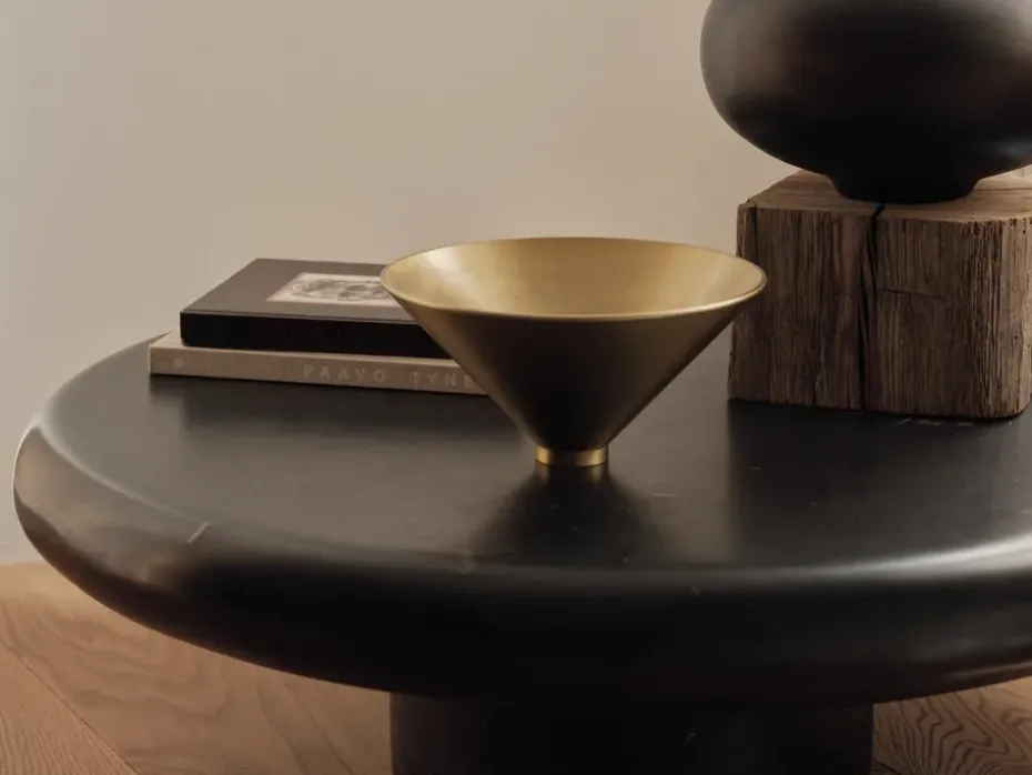 Cuenco Taper Ø26 cm, Latón