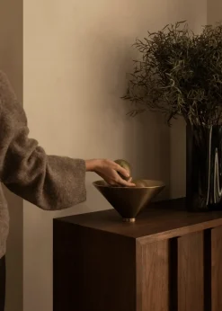 Cuenco Taper Ø26 cm, Latón