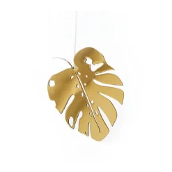Decoración Brass leaves, set de 2, Water