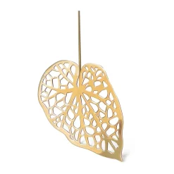 Decoración Brass leaves, set de 2, Water