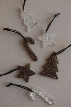 Decoración colgante Airy hanging tree, Brown