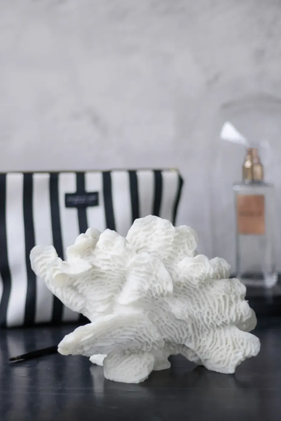 Decoración Coral fan, White