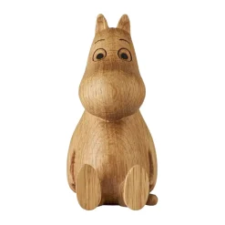 Decoración de madera Mumin 10 cm, ROBLE (FSC)