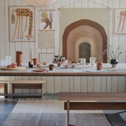 Decoración de pared Follow the rainbow 100x124 cm, Choko