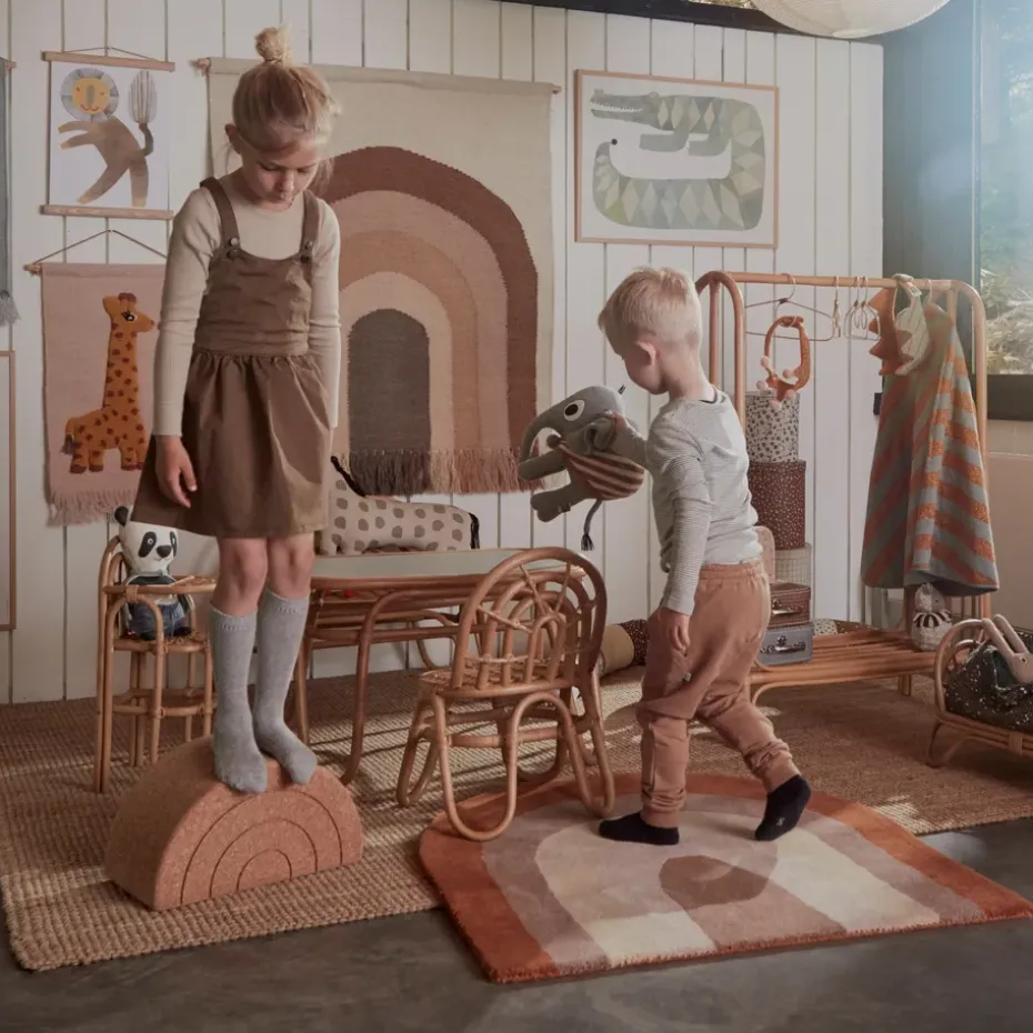 Decoración de pared Follow the rainbow 100x124 cm, Choko