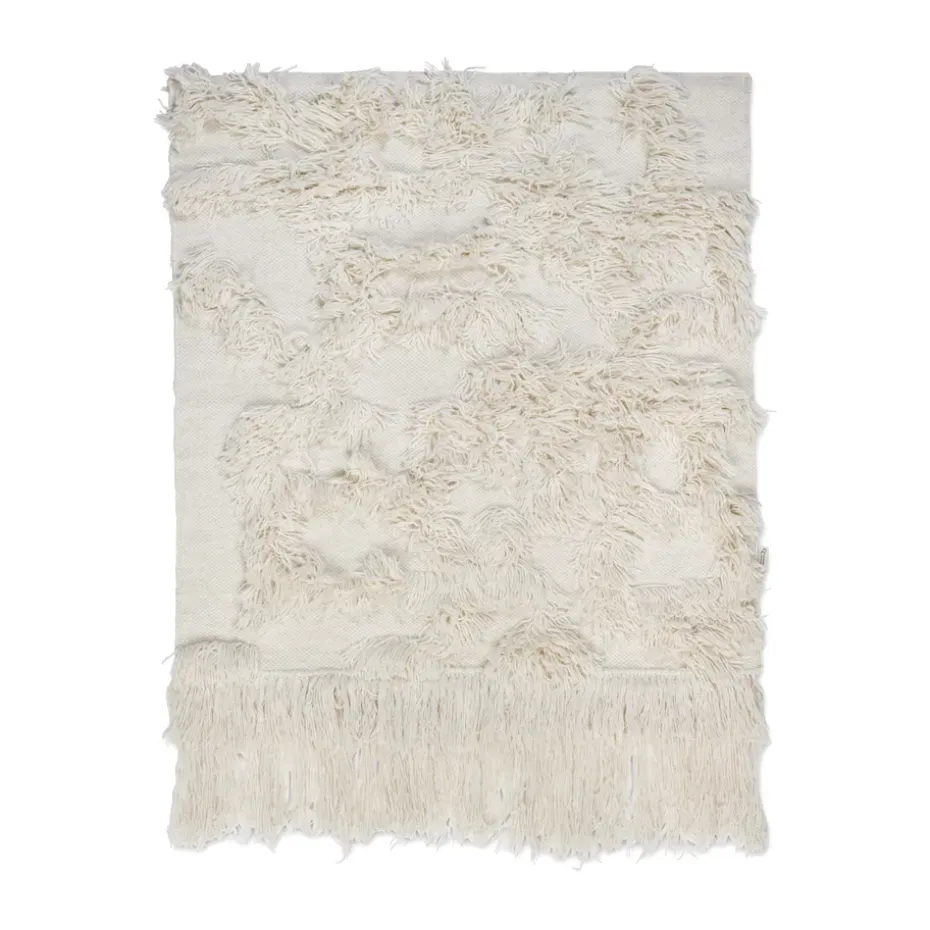 Decoración de pared Rio 100x100 cm, Blanco