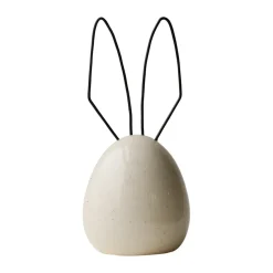 Decoración de Pascua Liebre H18 cm, Vanilla
