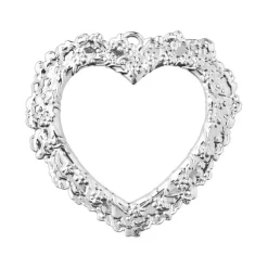 Decoración de ventana Karen Blixen Corazón de flores, Plata