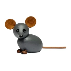 Decoración El house mouse 4,5 cm, Gris