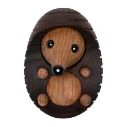 Decoración erizo Spike 4 cm, Fresno tratado térmicamente