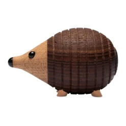 Decoración erizo Stick 4,5 cm, Fresno tratado térmicamente