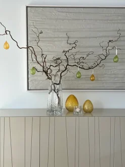 Decoración Gry huevo 12 cm, Honey