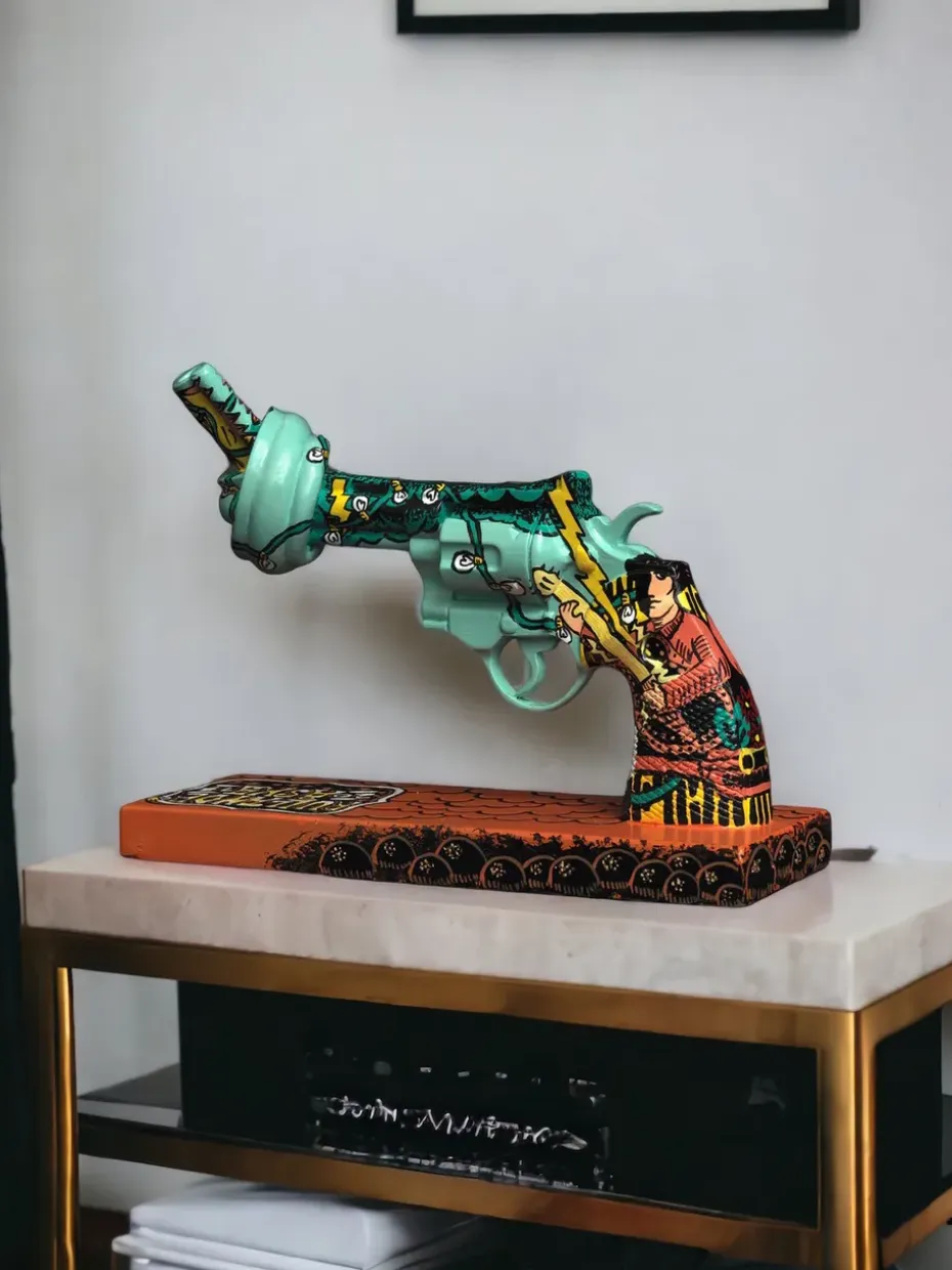 Decoración Peace n Luv 19 cm, Multi