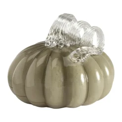 Decoración Pumpkin 10 cm, Khaki