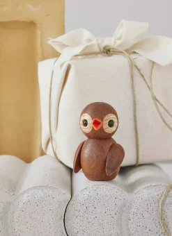 Decoración Spring Birds 6,5 cm, Trendy, fresno tratado