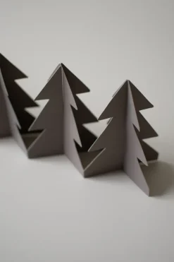 Decoración Tree in a row 60 cm, Topo