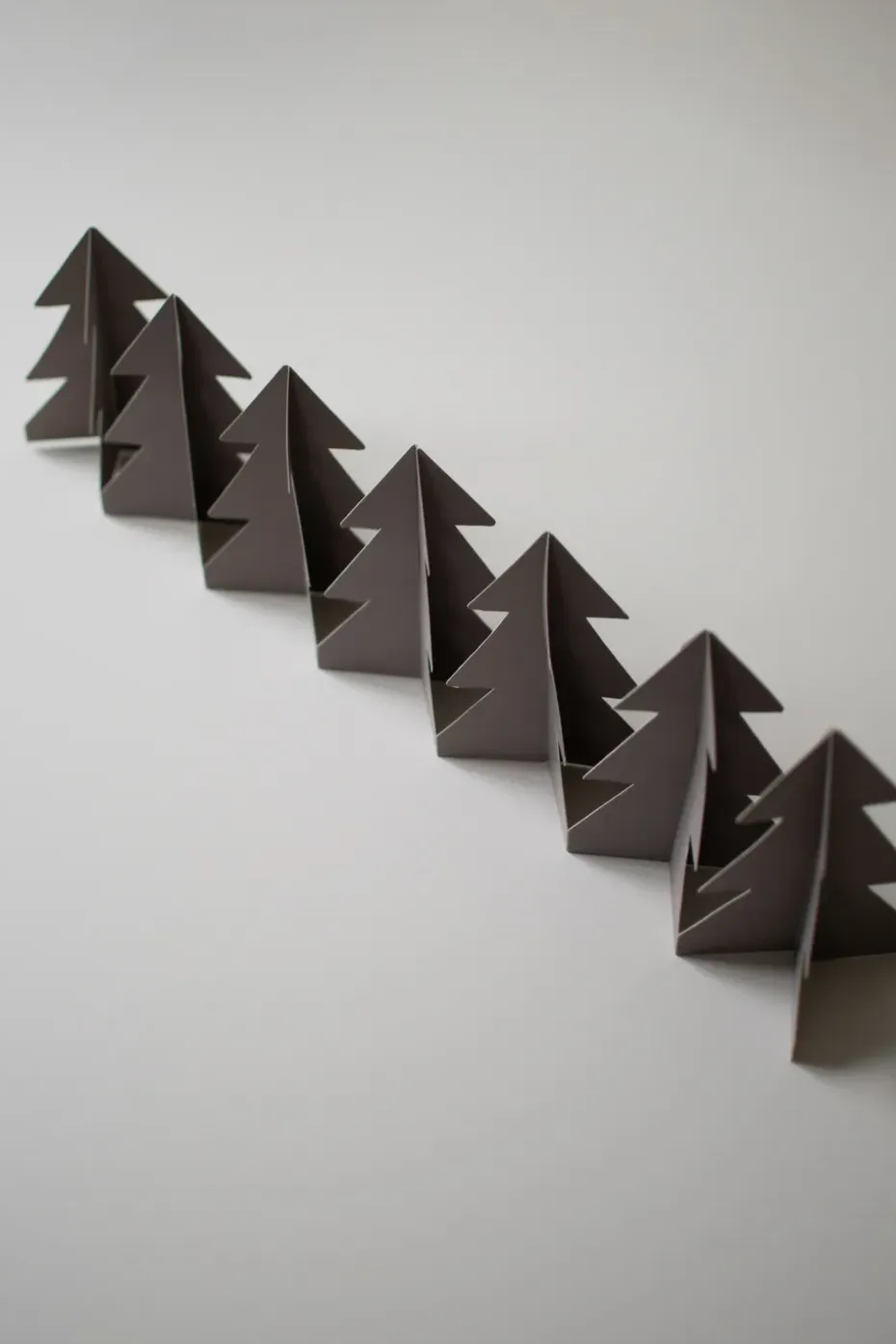 Decoración Tree in a row 60 cm, Topo