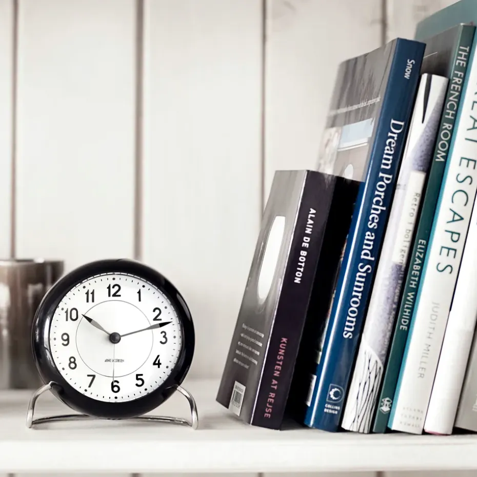 Despertador AJ Station, negro, negro