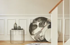 Dispensador de jabón Arura 20 cm, negro