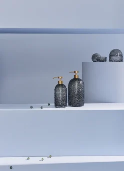 Dispensador de jabón Arura 16 cm, negro