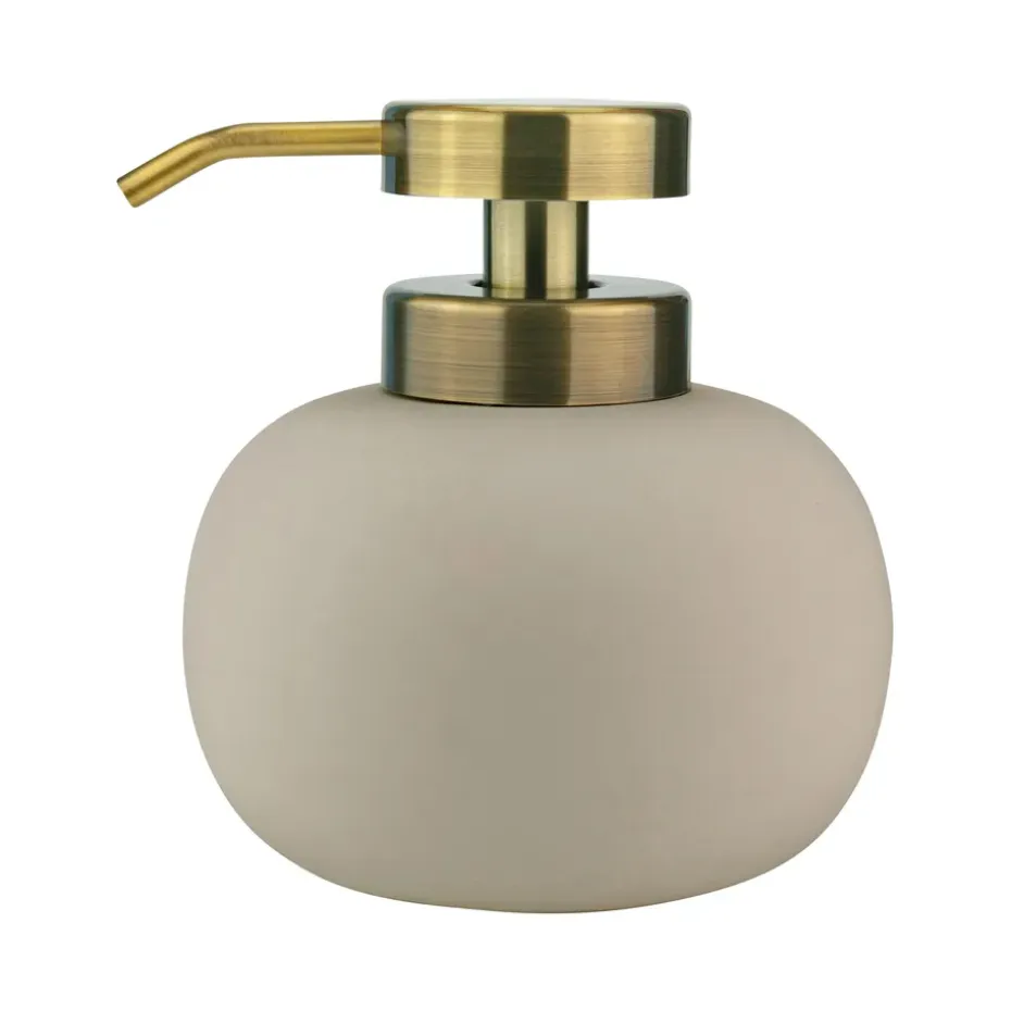 Dispensador de jabón Lotus, sand (blanco crudo)