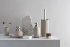 Dispensador de jabón Lotus, sand (blanco crudo)