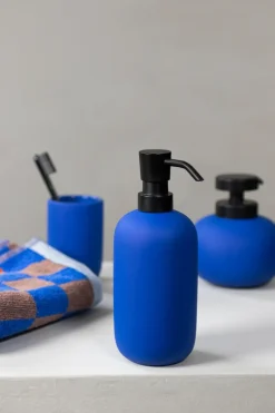 Dispensador de jabón Lotus alto, Cobalt