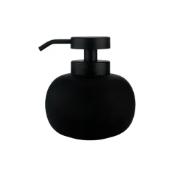 Dispensador de jabón Lotus bajo, negro
