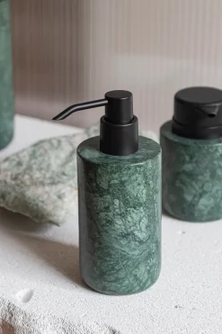 Dispensador de jabón Marble 17,5 cm, Dark forest