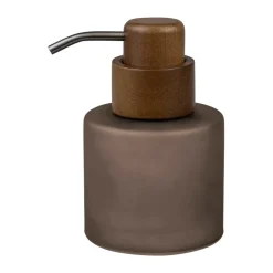 Dispensador de jabón Modest bajo, Walnut