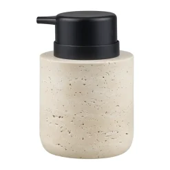 Dispensador de jabón Travertine 12,5 cm, Linen