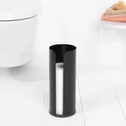 Dispensador de rollos de papel higiénico ReNew Brabantia, Matt black